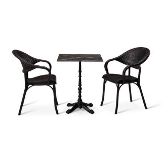 2 seater Set with Paris Arm Chairs