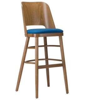 Alasia Highchair Veneer Back / Upholstered Seat
