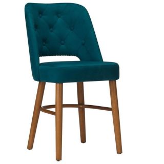 Alasia Fully Upholstered / Float Button Dining Chairs