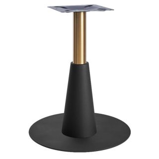 Ares large black table base