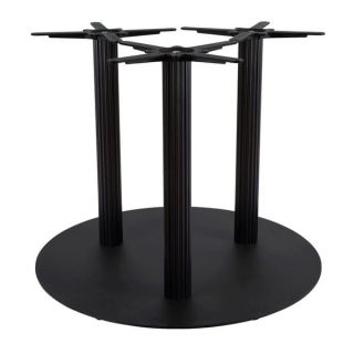 Boston Base - Black Fluted Extra Large Round