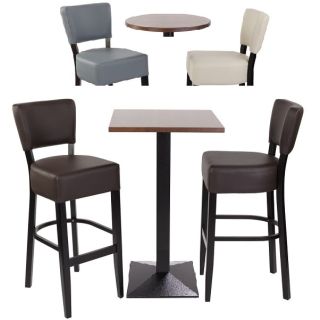 Quattro Bar Table & Bar Stools Set for Nightclubs & Pubs