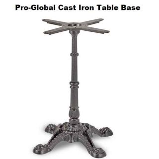 Bistro 4 Leg Ornate Cast Iron Table Bases - Dining