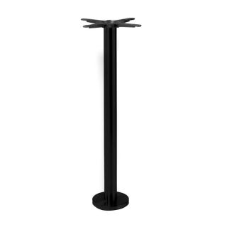 Anchor Bolt Down Tall Bar Table Bases - Black