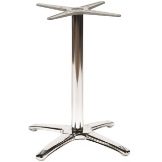 Breeze 4 Branch Bistro Table Legs - Stainless Steel
