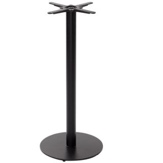 Breva Medium Large Bar Table Bases in Black