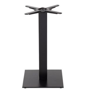 Mocha Small Square Dining Table Bases for Restaurant