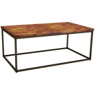 Byron Rustic Pine Coffee Table - Rectangle