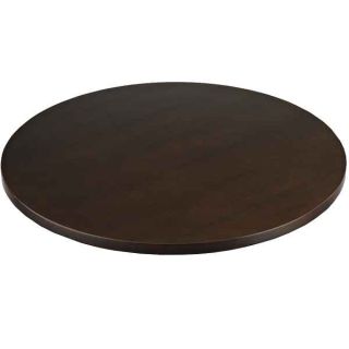 Ash Veneer Table Tops - 800mm Round - Dark Wood