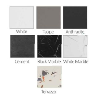 Durable Compact Table Tops 700mm Round or Square - Outdoor / Indoor