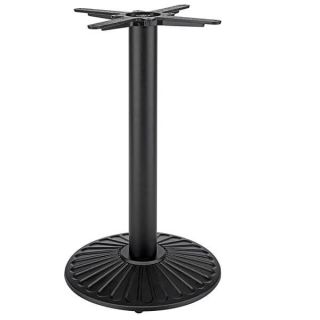 SK1 Crewe Small Dining Table Base - Black Cast Iron