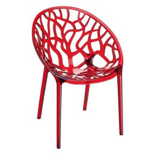 Crystal Stacking In / Outdoor Chairs - Red