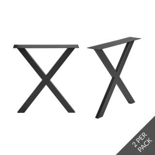 Double Cross - X Base - Dining - Black