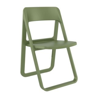Dream Folding Side Chair - Olive Green