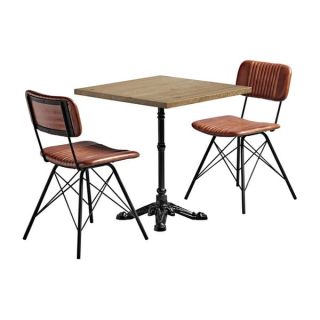 Nova Dinning Set - Smoked top