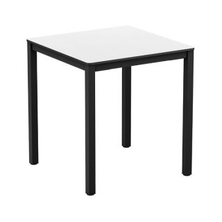Ext Complete White Square Outdoor Dining Tables