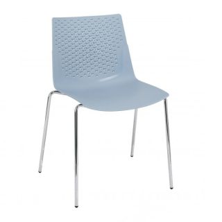 Flex Stackable Plastic Chairs – Pastel Blue
