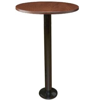 Awill Black Floor Mounted / Bolt Down Fixed Bar Tables