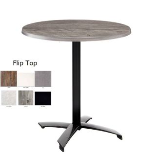 French Folding Top Outdoor Bistro Tables for Cafe