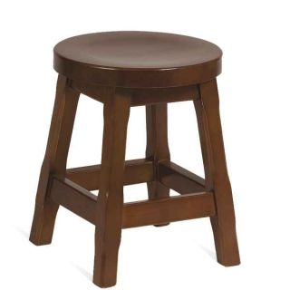 Galway Wooden Low Stools - Walnut