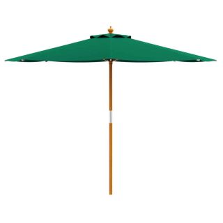 Green Parasol 2.5m with Anthracite Outdoor Base