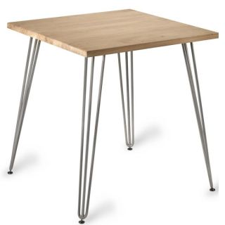 Rustic Hairpin Leg Tables for restaurant or cafe