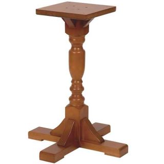 Harley Single Pedestal Wooden Table Base