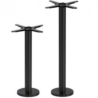 Hercules V2 Floor Fix Dining Table Base - In / Outdoor Black