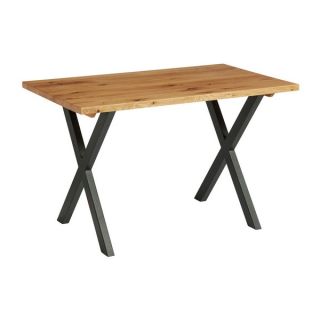 Highcross 'X' Dining Table - Black - 1200x700mm - See Options
