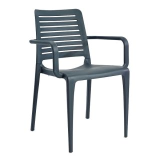 Lisbon All Weather Arm Chairs - Outdoor Anthracite