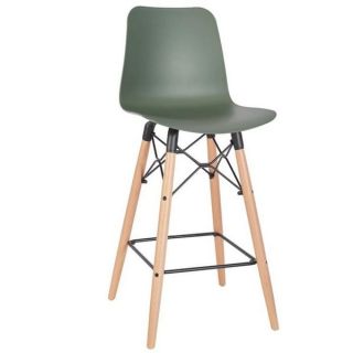 Malmo High Stool Beech K Frame