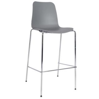 Malmo High Stool Chrome Frame