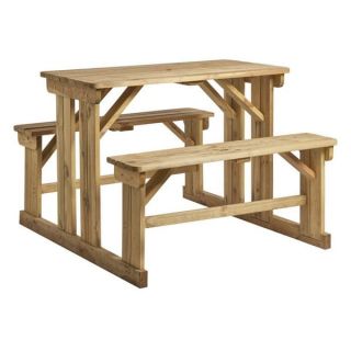 NEWPORT 6 Seater Outdoor Pub Picnic Table / Bench – Bar Height