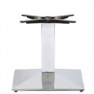Newton Chrome Coffee Table Bases - Square