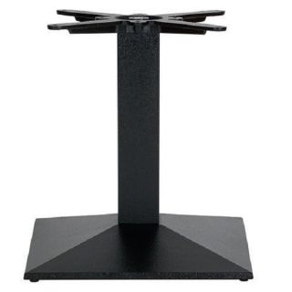 Newton Black Low Premium Table Bases - Square