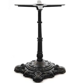 Herts Black Ornate Cast Iron Table Bases - Dining