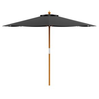 Green Parasol 2.5m with Anthracite Base