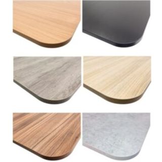 MFC Rounded Corners Table Tops - See Colours