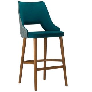 Stone Fully Upholstered High Stools