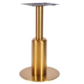 Titan Small Brass Dining Table Bases