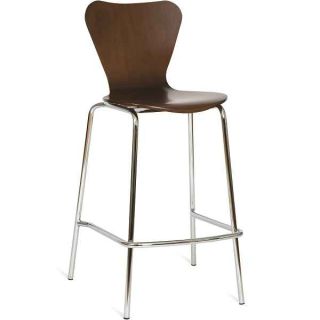 Torino Tri cafe bistro high stools in wenge finish, ideal for stylish and contemporary bar seating