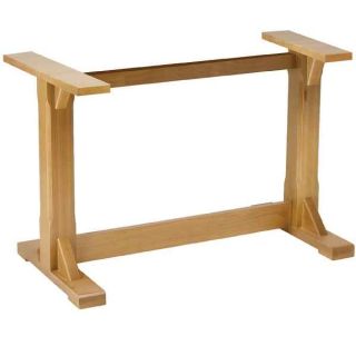 Washington Twin Pedestal Wooden Pub Table Base