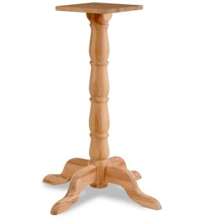 Baxton Wooden Poseur Bar Table Base - Wood Colours